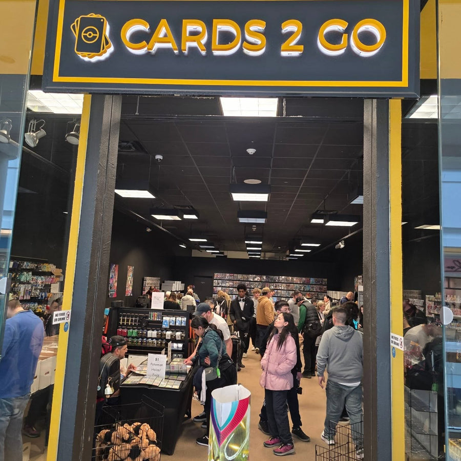 A packed storefront at Cards2Go Freehold Raceway Mall in Freehold, NJ