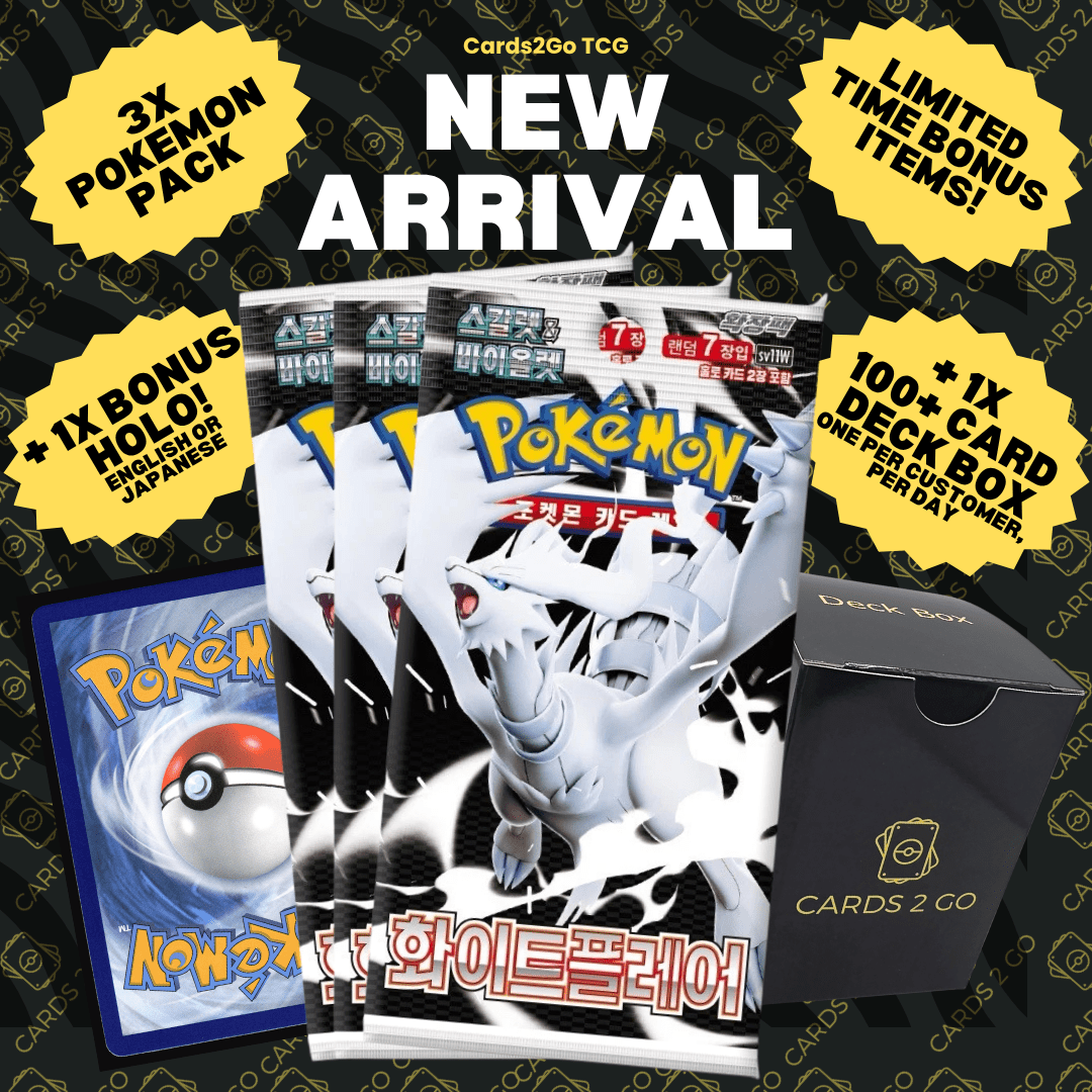 Pokémon White Flare Booster Pack (Korean)