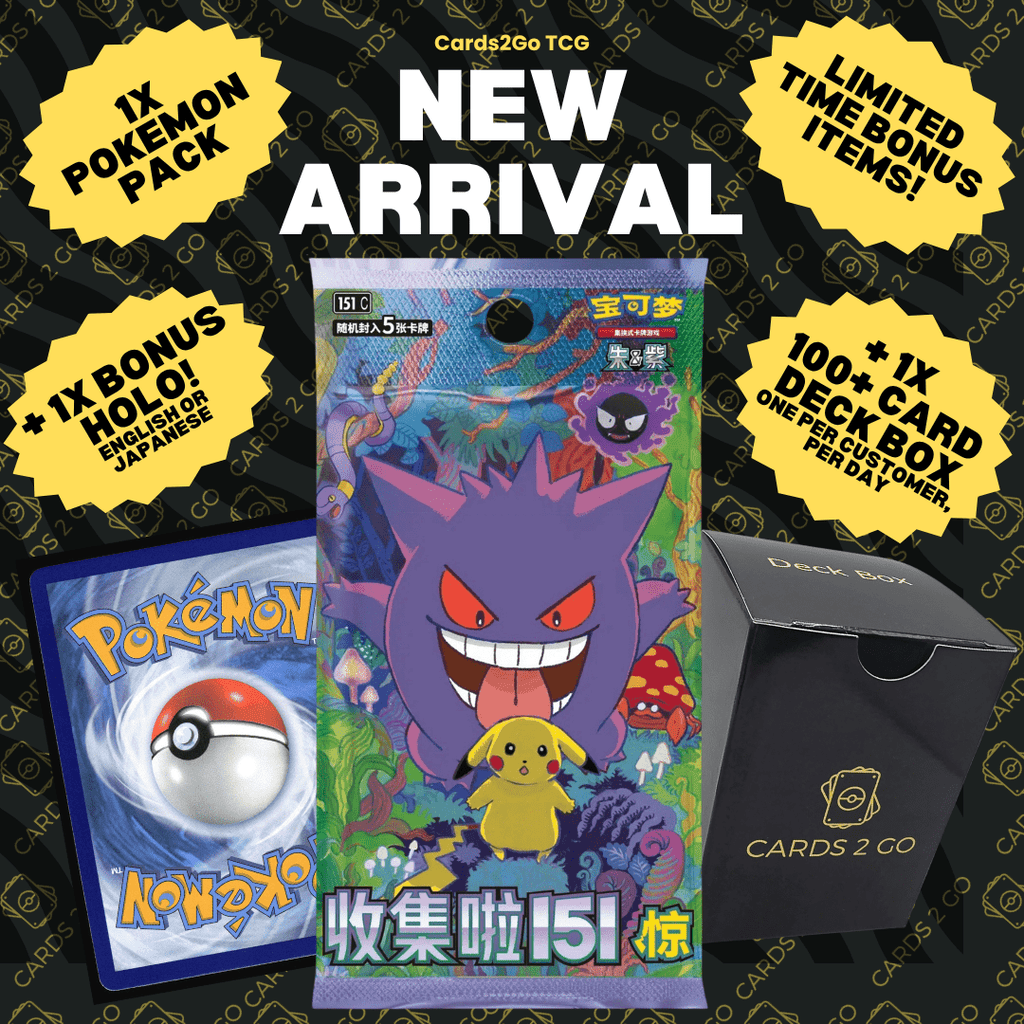 Pokémon 151 Surprise Gengar Booster Pack (Chinese)