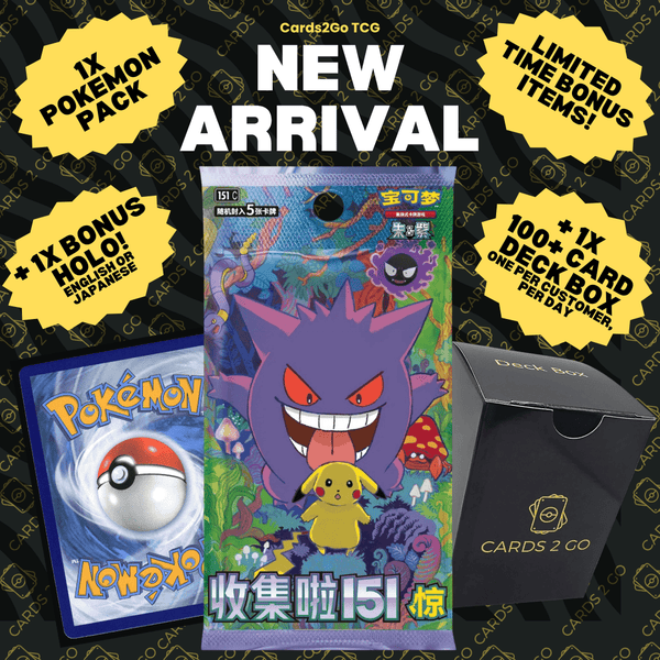 Pokémon 151 Surprise Gengar Booster Pack (Chinese)
