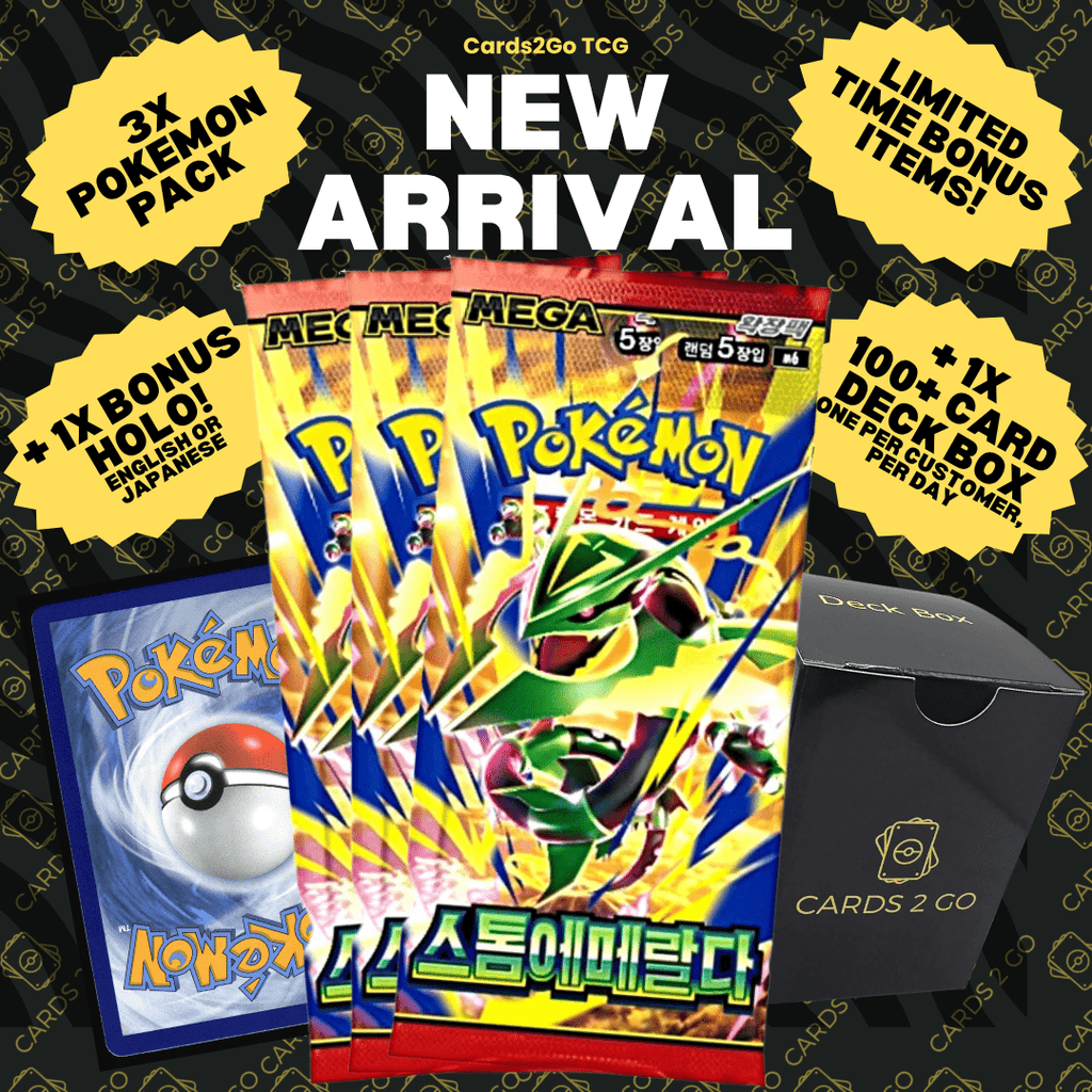 Pokémon Storm Emeralda Booster Pack (Korean)