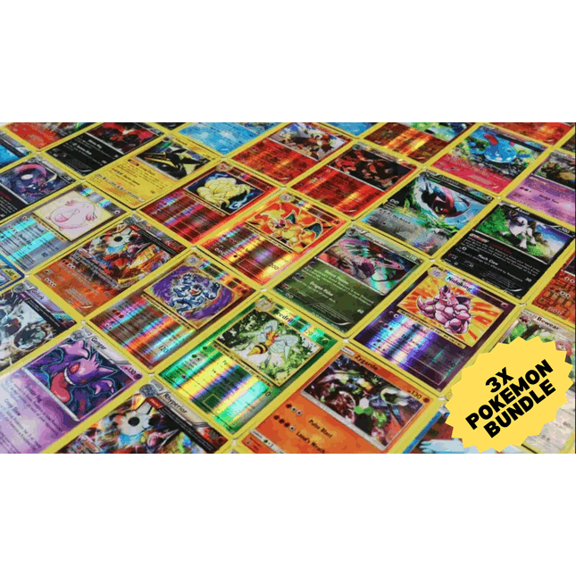 Pokémon All Holo / Foil Value Bulk Card Lot