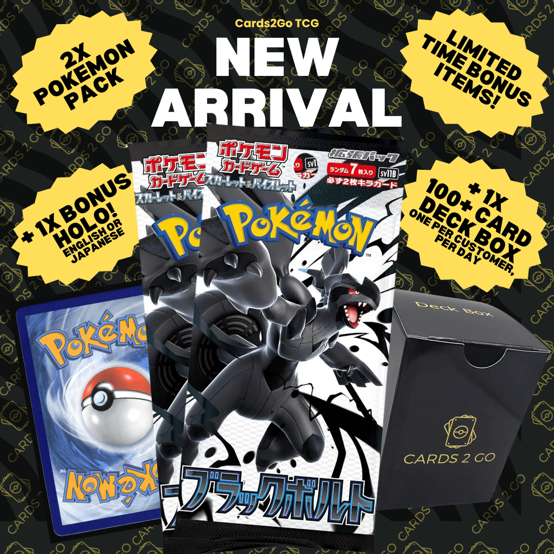 Pokémon Black Bolt Booster Pack (Japanese)