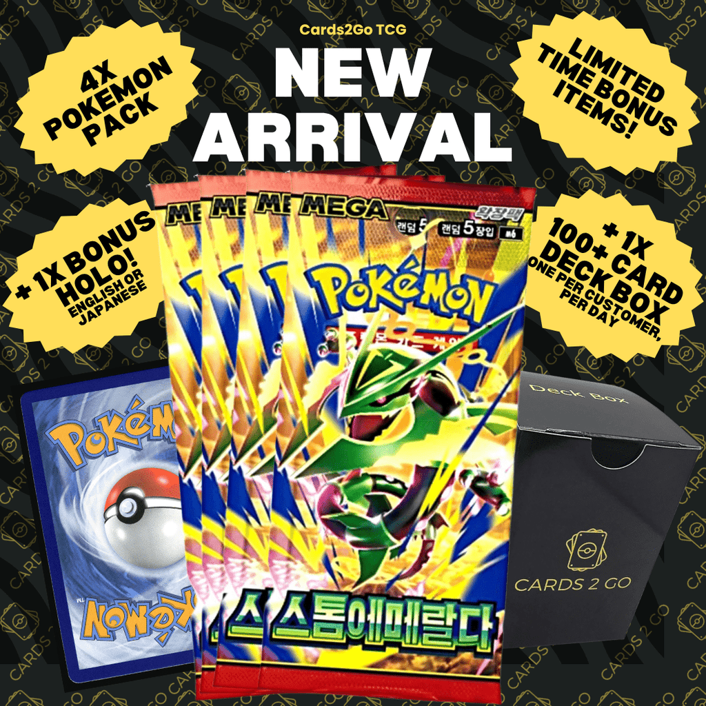 Pokémon Storm Emeralda Booster Pack (Korean)