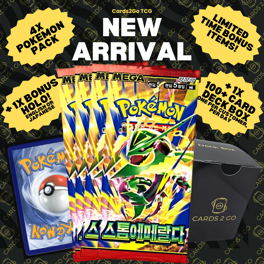 Pokémon Storm Emeralda Booster Pack (Korean)