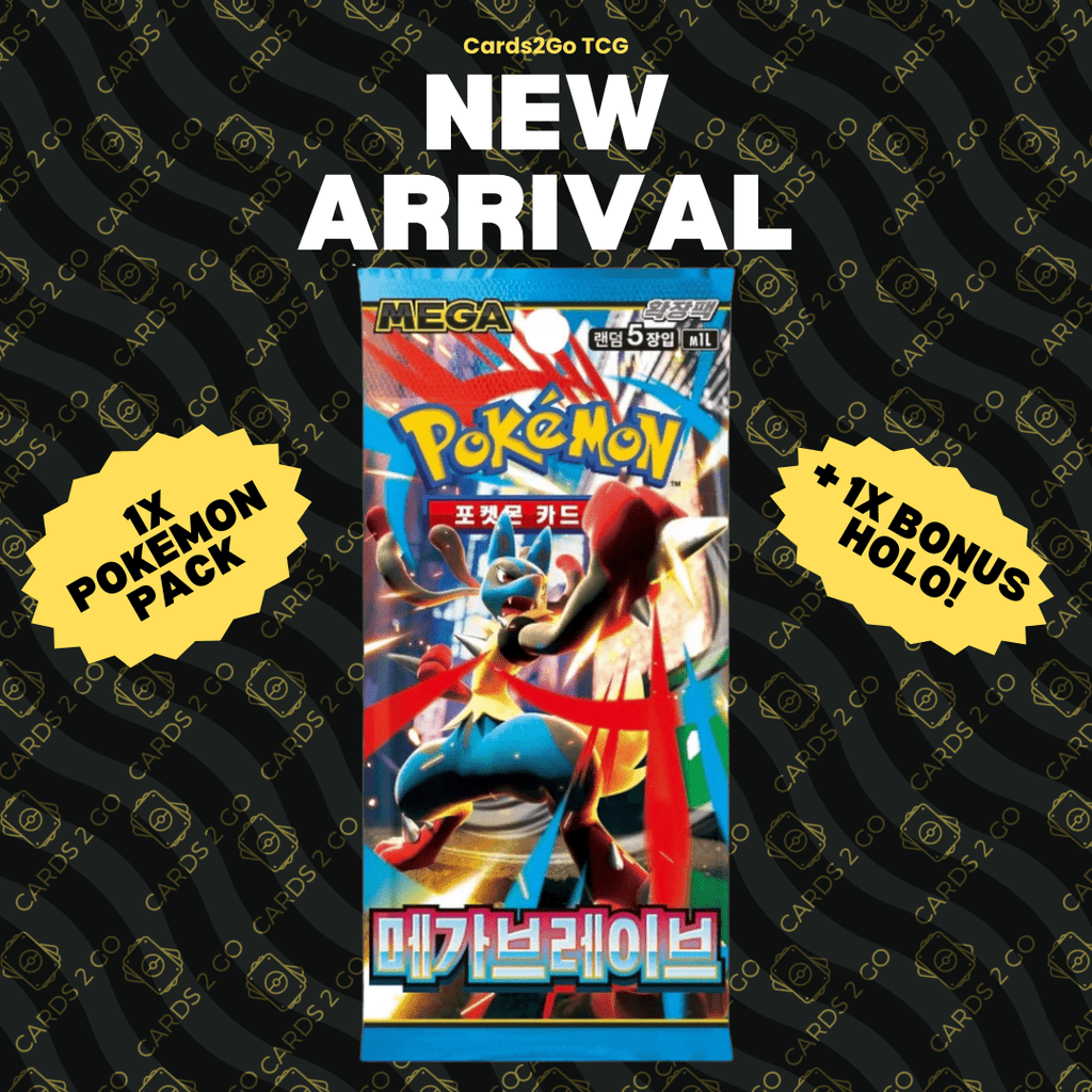 Pokémon Mega Brave Booster Pack (Korean)