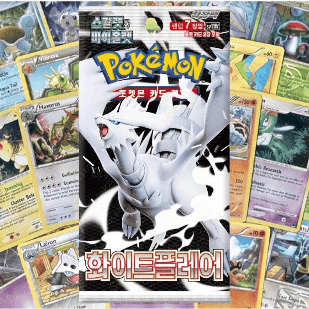 Pokémon White Flare Booster Pack (Korean)